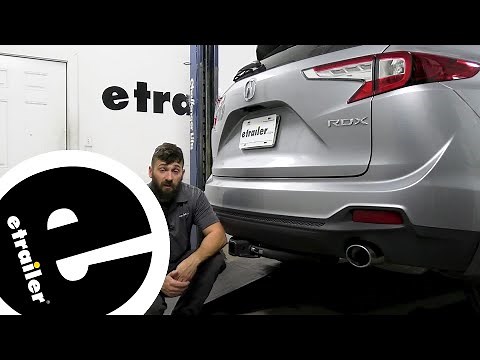 Step-By-Step Installation Tutorial for the etrailer Trailer Hitch Receiver on a 2021 Acura RDX