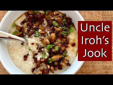 Uncle Iroh's Jook Recipe | Comforting Chicken Congee | Fictional Food Series | Vegan