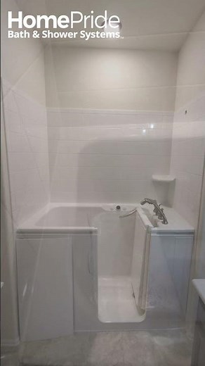WALK-IN BATH REMODEL | Before & After in Thornton, CO