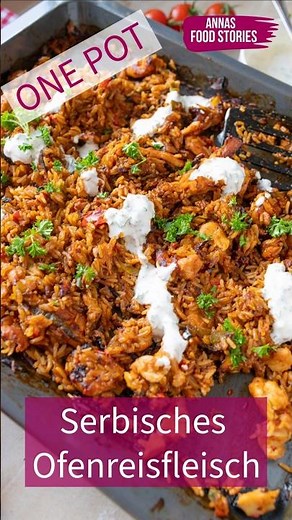 Serbian Oven Rice and Meat - One Pot - simple and healthy oven dishes #recipe #deliciouscooking