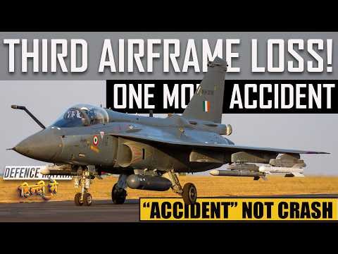 Third Airframe Loss! | One more accident of Tejas | हिंदी में
