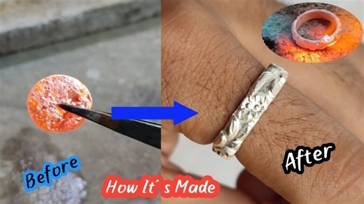 19K views · 191 reactions | Silver ring making process | Hallmark Jewelry making | Facebook