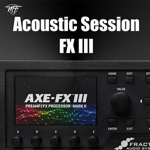 Acoustic Session FX3