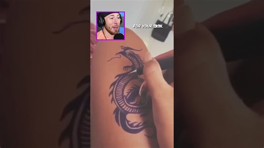 How to make an awesome fake tattoo