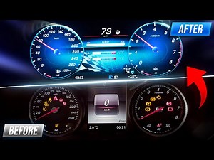 Turn Your Mercedes Analog Speedometer Digital – Cheap & Easy Upgrade (W205 / X253)