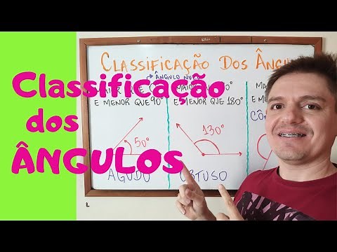 CLASSIFICAÇÃO dos ÂNGULOS - 6º Ano - AULA 63