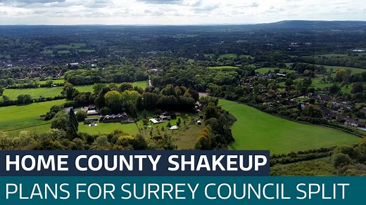 Plans afoot to split Surrey county council into two new authorities - Latest From ITV News