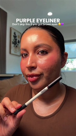 Stunning Purple Eyeliner Tips for Brown Eyes