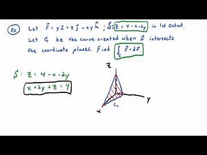 Section 16.8: Stokes' Theorem