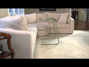 Table Mate XL Adjustable Solid Color Multi-Purpose Folding Table with Dan Hughes