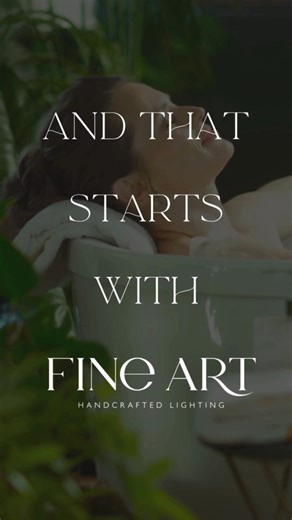 Step into the sanctuary. ✨ When you invest in Fine Art Handcrafted Lighting, you are choosing unique and original designs born from high artistic standards. This isn't just bath lighting—it’s a carefully crafted piece of jewelry for your most private retreat. World-renowned for their mastery of American studio glass, handcrafted metals, and exquisite hand-applied finishes, Fine Art fixtures will elevate the experience of your bathroom. Watch the light reflect and transform your space. This level