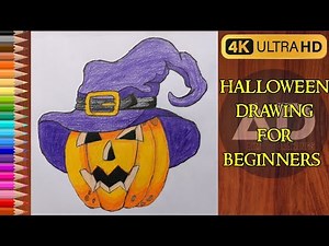 "How to Draw a Realistic Halloween 🎃 drawing: Step-by-Step Tutorial"