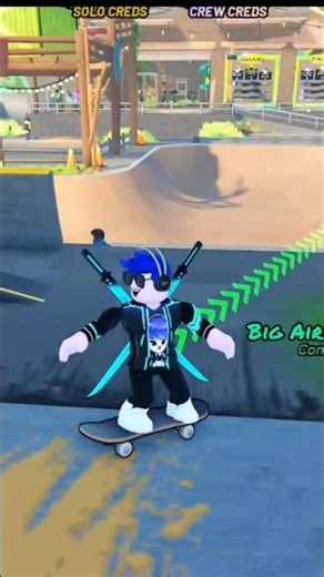 Skateboarding || Roblox Take over event #shorts #roblox #latepost #robloxshorts