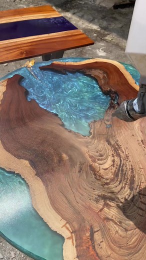 Epoxy River Table: Crafting and Finishing Process