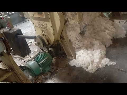Cotton Ginning machine and pressing machine Ginning mill process