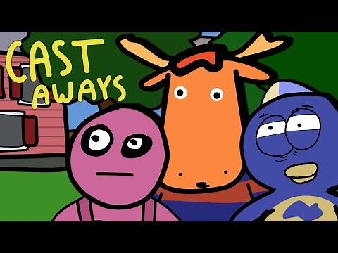 Castaways from The Backyardigans but it's really bad