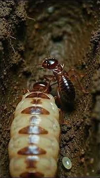 The Little-Known Life Cycle of Termites #animalworld #uniquefacts #viral #animals