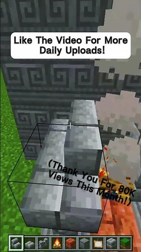 Stone Fireplace Tutorial Minecraft 1.20!