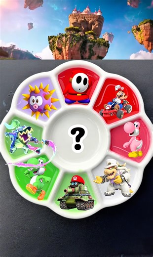 The Super Mario Galaxy Movie Color Mixing (part 8) #nintendo #marioart #mario #supermario #mariobros