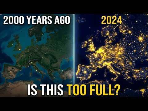 Watch Europe's Population Transform Over 2000+ Years (Animated Map)