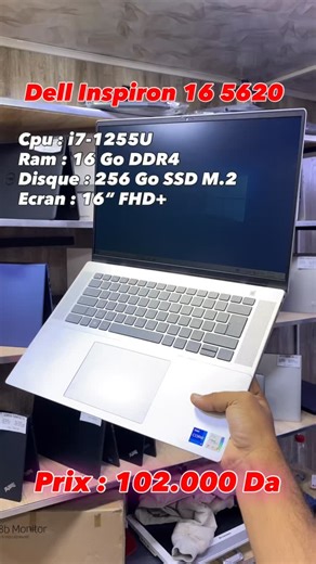 64 reactions · 5 comments | DELL INSPIRON 16 5620 Cpu : Intel®...