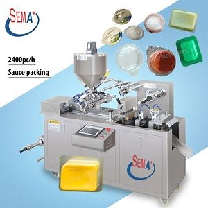 [Hot Item] Blister Thermoforming Filling and Sealing Machine for Jam Butter Honey Small Blister Packaging Machine