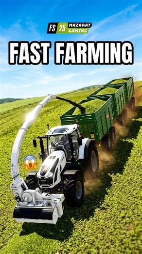 Efficient Forage Transport 🚜🌾 | Fast Farm Work in Farming Simulator 25