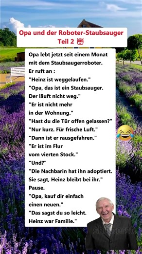 Opa und der Roboter-Staubsauger Teil 2 🤖