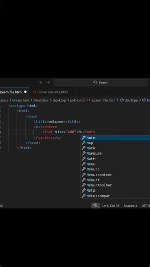 How to add paragraph in html #classhtml#coding