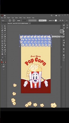 Pouch Packaging Design #adobe #adobeillustrator #mockup #packagingdesign #tutorial #design #art