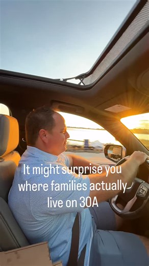 Branden Campbell | FL Realtor📍30A | Destin | PCB on Instagram: "Most families moving to 30A don’t want to land in a tourist zone with new strangers every weekend, short-term rentals, and no real sense of community. They want neighborhoods where kids can ride bikes until dark, neighbors wave from the porch, and friendships actually last. Most people picture 30A family life happening in a beachfront condo or a home on 30A.… but a large percentage of families who are full time, that’s not where th