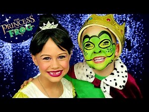 The Princess and The Frog: Tiana and Frog Makeup and Costumes