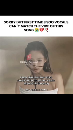 #blackpink #kpopidol #funny I love jisoo but her voice needs to be fixed #jisoosnowdrop #blackpinkyg