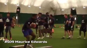 1.2K views | Chicago Stack Sports Regional Showcase: Warren Township (IL) RB Maurice Edwards an explosive two-sport athlete. 5-11, 193; 4.09 SH, 36.9” VJ, 110.7 Rating. | Stack Sports | Facebook