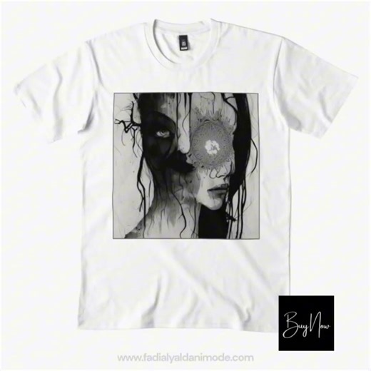Where the Mind Splits Tee | Dark Surreal Graphic Design