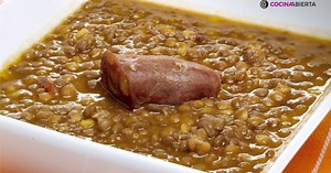 Lentejas con chorizo, la receta fácil y rápida de Karlos Arguiñano