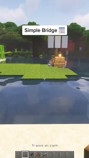 Minecraft Tutorial Simple Bridge #tutorial #viral #shorts #reels #reelsfacebook #reelsfb #trending #viral #fyp #foryou #MineCrafting #BlockyAdventures #MinecraftMadness #BuildingBlocks #CreeperCraze #EndermanExcitement #BlockWorld #DiamondsAreForever #CraftyCreations #AdventureAwaits #VillagerVibes #PixelatedParadise #RedstoneWonders #MinecraftMania #SkyblockSaga #NetherNonsense #MinecraftMasters #BiomeBuilders #ExplorationExtravaganza #BuildAndSurvive | WHo DId?