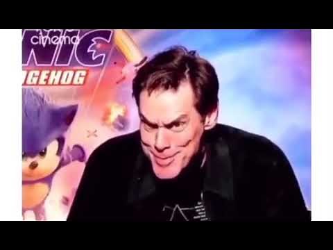 jim carrey does the grinch face