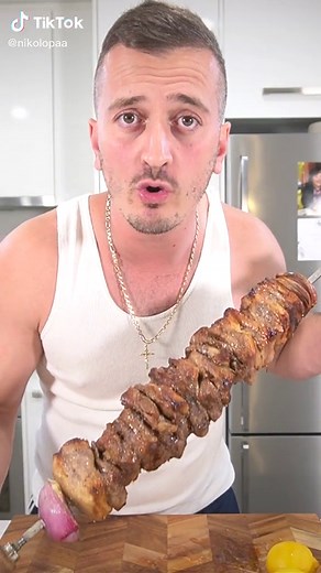 Delicious BBQ Pork Souvla Recipe