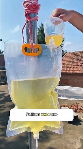🌿 The genius trick to automatically water your plants while you're away! 💧