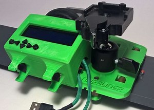 TimeSlider Camera Time lapse Motion Tracking System (video)