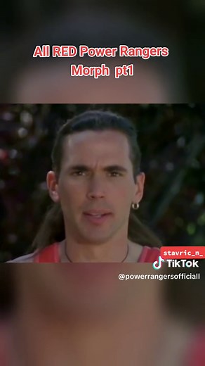 All Red Power Rangers Morph Compilation