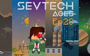 我的世界《SevTech: Ages 赛文科技多人模组生存Ep28 开采石油》Minecraft 安逸菌解说
