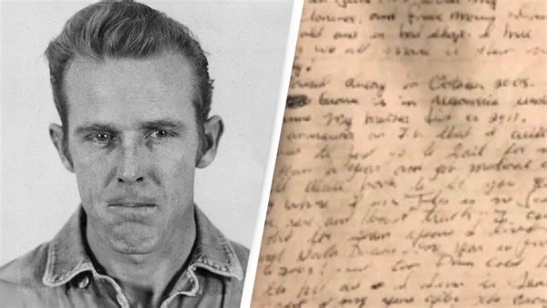 Alcatraz prisoner escapee John Anglin Alcatraz sent FBI letter after being free for 50 years