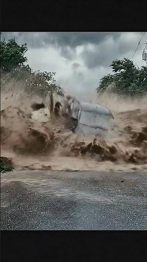 Massive Flash Flood Engulfs the City Unstoppable Force of Nature