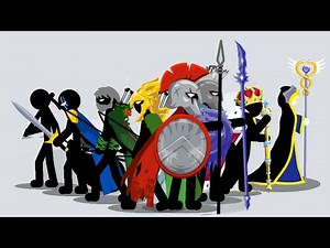 Stick War 3 - 7 Generals Vs 7 Generals (All Generals Updated)