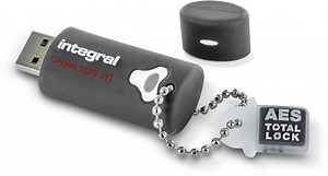 Integral 4GB Crypto 4GB USB 3.0 Grijs USB flash drive | bol