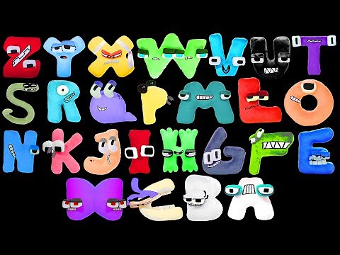 Alphabet Reverse Plush toy (All Letter..)