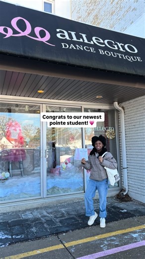 Music House on Instagram: "Years of work leading to this moment 🩰✨thank you to Allegro Dance for being so accommodating! #pointe #pointeshoes #balletteacher #balletlife #balletdancer"