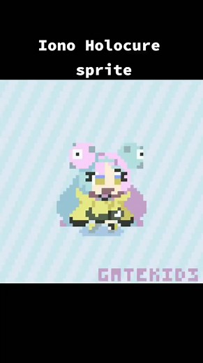 Iono Pokemon Gym Leader to Holocure Transformation